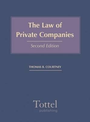 The Law of Private Companies