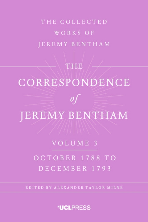 Correspondence of Jeremy Bentham, Volume 4 -  Jeremy Bentham
