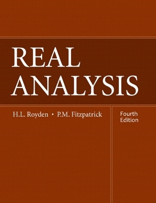 Real Analysis - Halsey Royden, Patrick Fitzpatrick