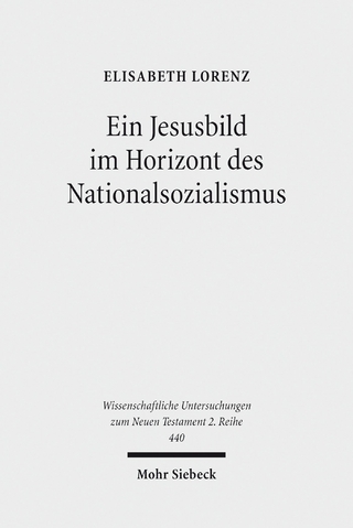 Ein Jesusbild im Horizont des Nationalsozialismus