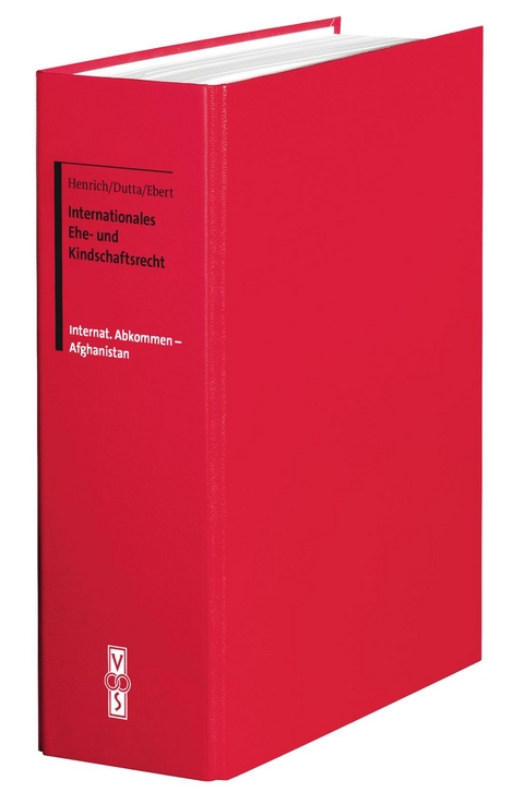 Internationales Ehe- und Kindschaftsrecht - 