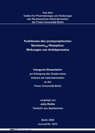 Funktionen des postsynaptischen Serotonin1A-Rezeptors: Wirkungen von Antidepressiva