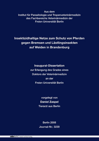 Insektizidhaltige Netze zum Schutz von Pferden gegen Bremsen und Lästlingsinsekten auf Weiden in Brandenburg