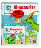 WAS IST WAS Junior Set: Dinosaurier Buch & H&ouml;rspiel-CD - Sabine Stauber