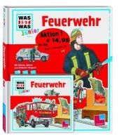 WAS IST WAS Junior Set: Feuerwehr Buch & H&ouml;rspiel CD