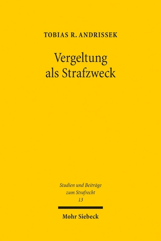 Vergeltung als Strafzweck