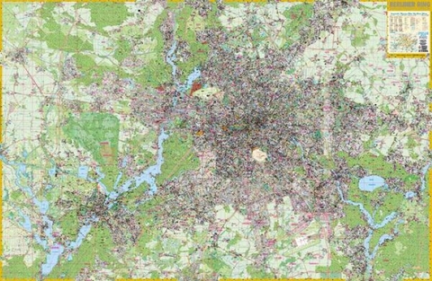 Pharus Wandplan Berliner Ring