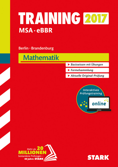 Training Mittlerer Schulabschluss Berlin/Brandenburg - Mathematik - inkl. Online-Pr&uuml;fungstraining