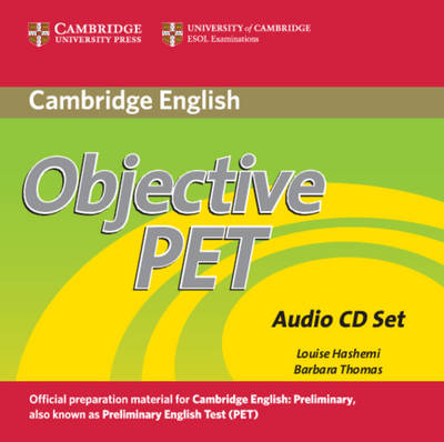 Objective PET Audio CDs (3) - Louise Hashemi, Barbara Thomas