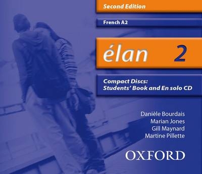 &Eacute;lan: 2: A2 Audio CD - Dani&egrave;le Bourdais, Marian Jones, Gill Maynard, Caroline Terr&eacute;e
