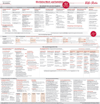 BB Reihe Die kleine Wort- und Satzlehre