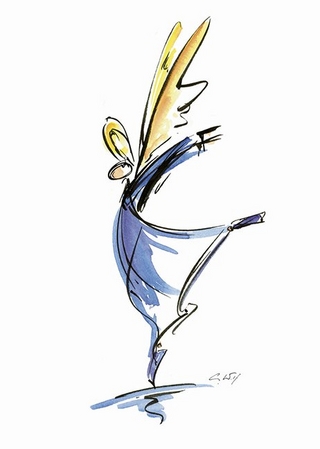 Engelbillett (BIL-E14, ohne Spruch)