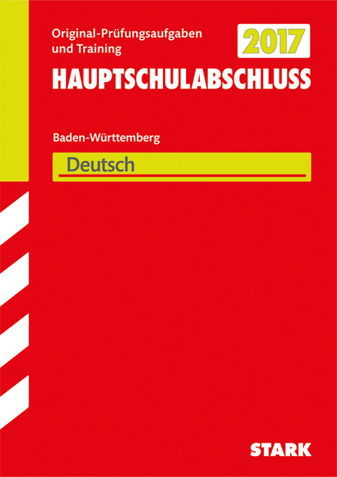 Abschlusspr&uuml;fung Hauptschule Baden-W&uuml;rttemberg - Deutsch