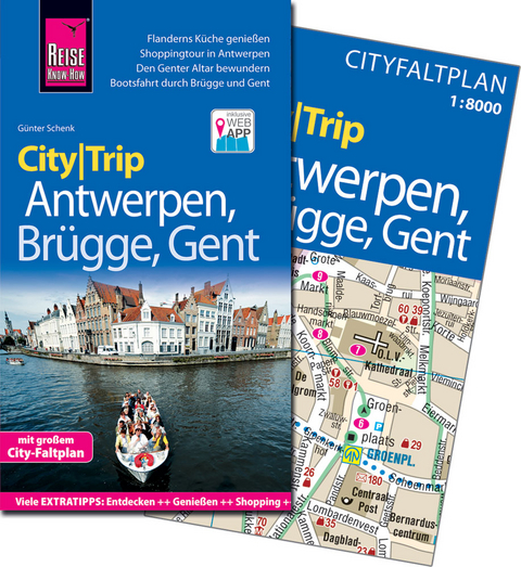 Reise Know-How CityTrip Antwerpen, Br&uuml;gge, Gent - G&uuml;nter Schenk