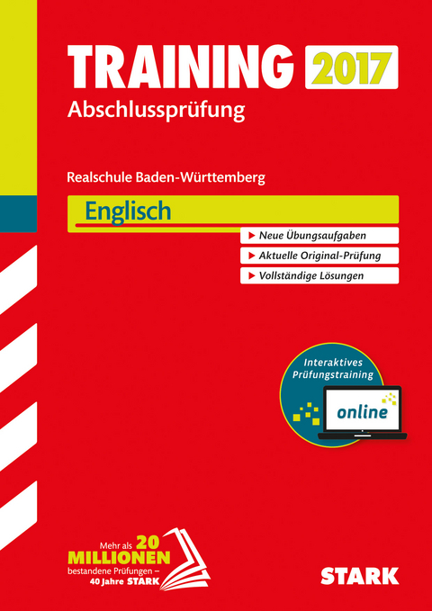 Training Abschlusspr&uuml;fung Realschule Baden-W&uuml;rttemberg - Englisch mit CD inkl. Online-Pr&uuml;fungstraining