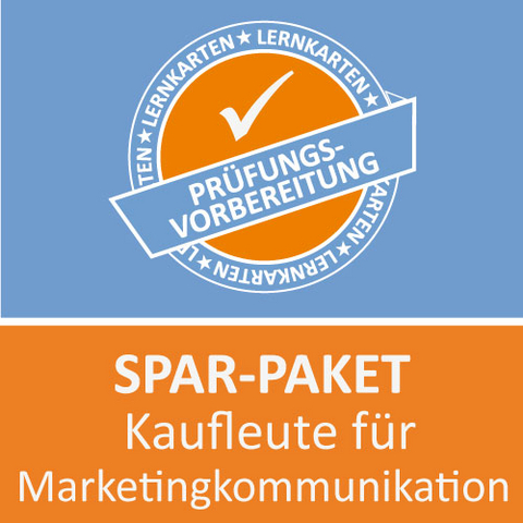 Lernkarten Paket Kauffrau f&uuml;r Marketingkommunikation