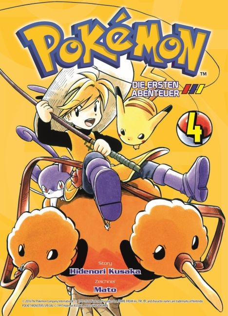 Pok&eacute;mon - Die ersten Abenteuer 04 - Hidenori Kusaka,  Mato