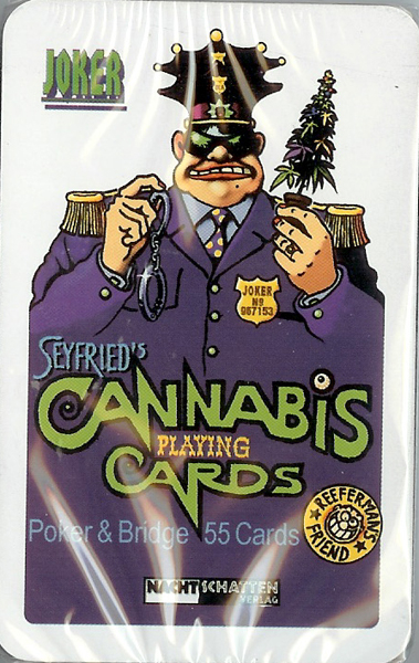 Seyfrieds 55 Cannabis Poker + Bridge Cards - Gerhard Seyfried