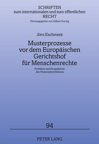 Musterprozesse vor dem Europäischen Gerichtshof für Menschenrechte