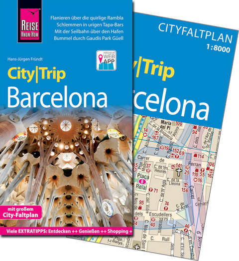 Reise Know-How CityTrip Barcelona - Hans-J&uuml;rgen Fr&uuml;ndt
