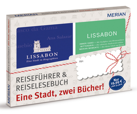 MERIAN Lissabon: eine Stadt, zwei B&uuml;cher - Simone Klein, Bettina Winterfeld