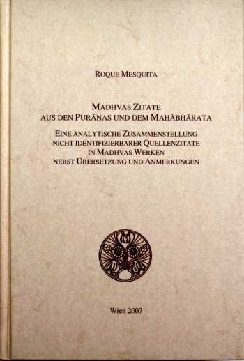 Madhvas Zitate aus den Puranas und dem Mahabharata - Roque Mesquita