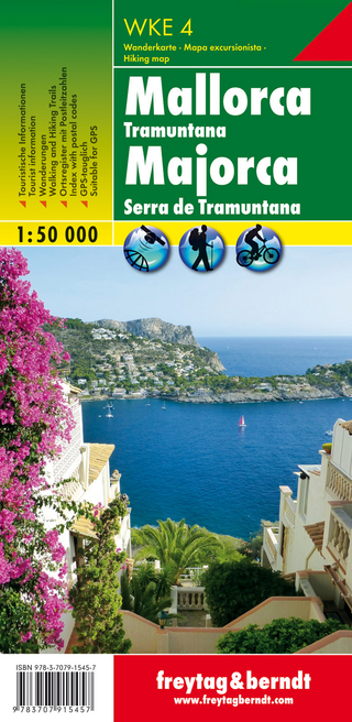 WKE 4 Mallorca - Tramuntana, Wanderkarte 1:50.000
