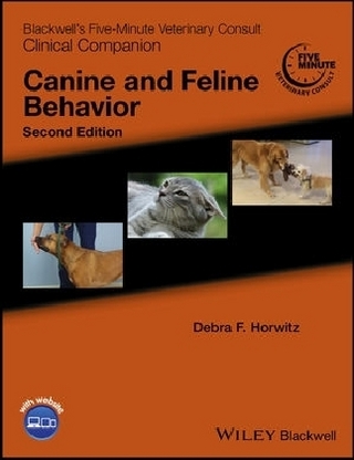 Canine and Feline Behavior - Debra F. Horwitz