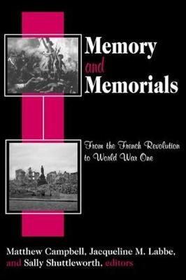 Memory and Memorials -  Jr. Shapiro