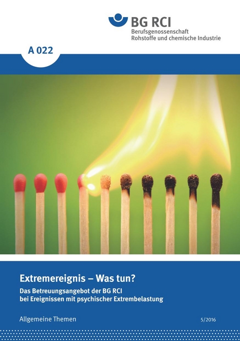 A 022 Extremereignis - Was tun?