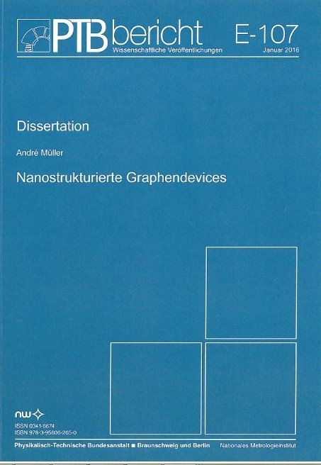Nanostrukturierte Graphendevices - Andr&eacute; M&uuml;ller