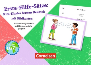 Deutsch lernen mit Fotokarten - Kita / Erste-Hilfe-Sätze
