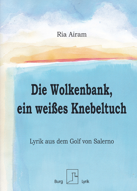 Die Wolkenbank, ein wei&szlig;es Knebeltuch - Ria Airam
