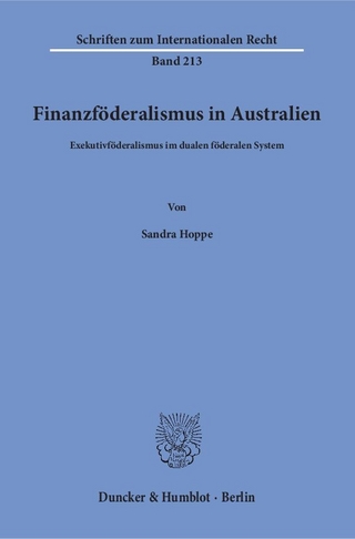 Finanzföderalismus in Australien.