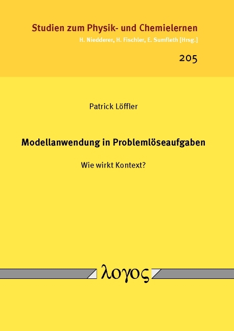 Modellanwendung in Problemlöseaufgaben -- Wie wirkt Kontext? - Patrick Löffler