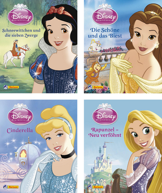 Nelson Mini-Bücher: 4er Disney Prinzessinnen 1-4