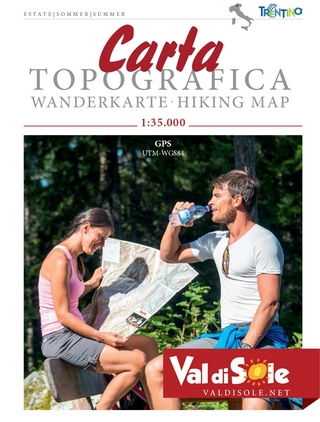 Wanderkarte Val di Sole