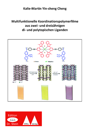 Multifunktionelle Koordinationspolymerfilme aus zwei- und dreizähnigen di- und polytopischen Liganden
