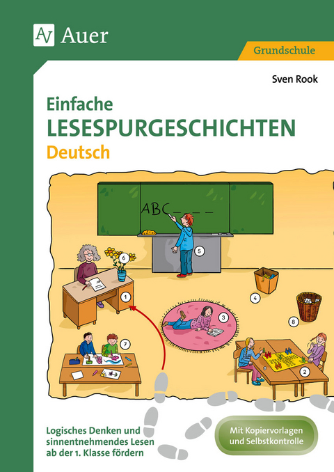 Einfache Lesespurgeschichten Deutsch - Sven Rook