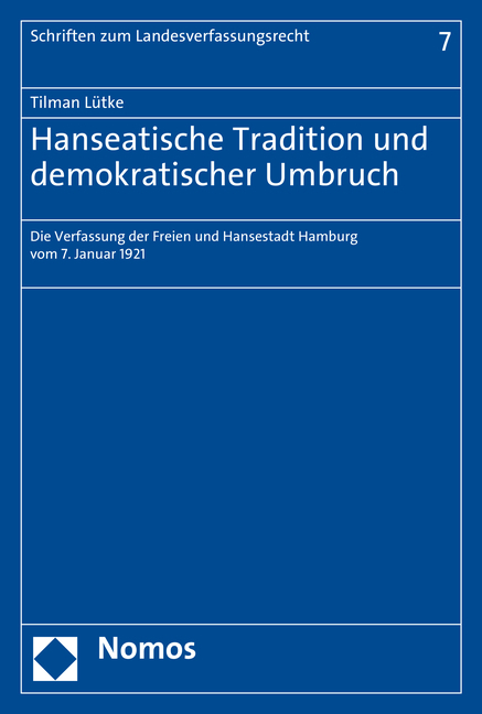 Hanseatische Tradition und demokratischer Umbruch - Tilman L&uuml;tke