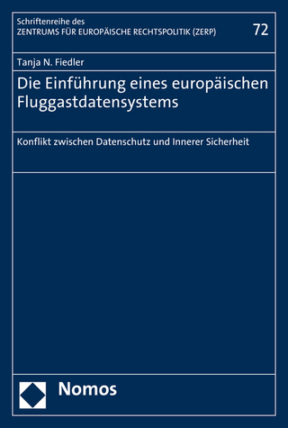 Die Einführung eines europäischen Fluggastdatensystems