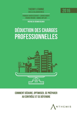 Deduction des charges professionnelles - 2016