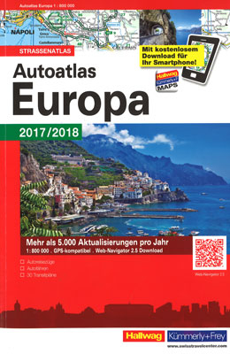Autoatlas Navigator Europa 2017/2018