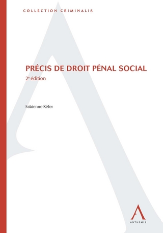 Precis de droit penal social