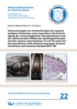 Untersuchungen zur Immuntherapie des equinen malignen Melanoms unter besonderer Berücksichtigung der immunologischen Therapieantwort und der antitumoralen Effekte der Zytokingentherapie mit den equinen Interleukinen 12 und 18 sowie der therapeutischen DNA