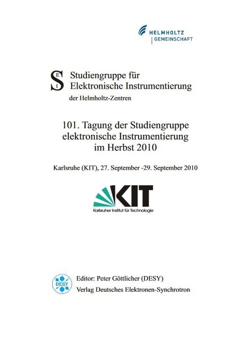 101. Tagung der Studiengruppe elektronische Instrumentierung im Herbst 2010 - 