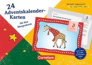 Perfekt organisiert ins neue Kita-Jahr / 24 Adventskalender-Karten für den Morgenkreis
