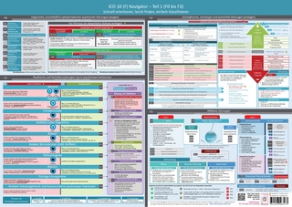 ICD-10 (F) Navigator Wandposter - Teil 1 (F0 bis F3)