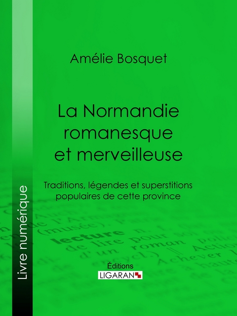 La Normandie romanesque et merveilleuse - Amélie Bosquet,  Ligaran