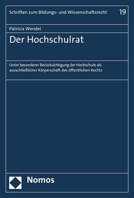Der Hochschulrat - Patricia Wendel